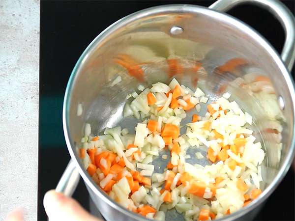 Rillettes ayam mustard pistachio - Persiapan langkah 1