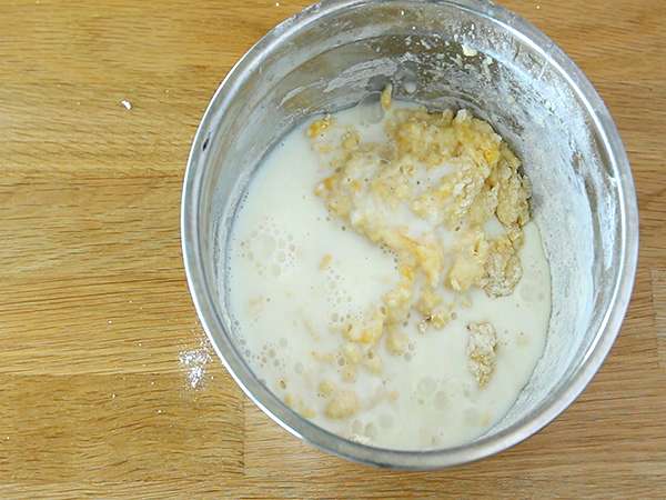 Kue apel sederhana - Persiapan langkah 2