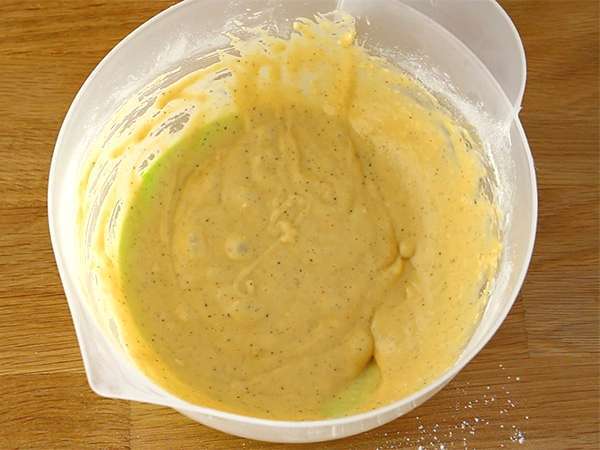 Quiche tanpa kue kering - Persiapan langkah 1