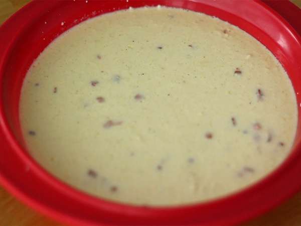 Quiche tanpa kue kering - Persiapan langkah 3