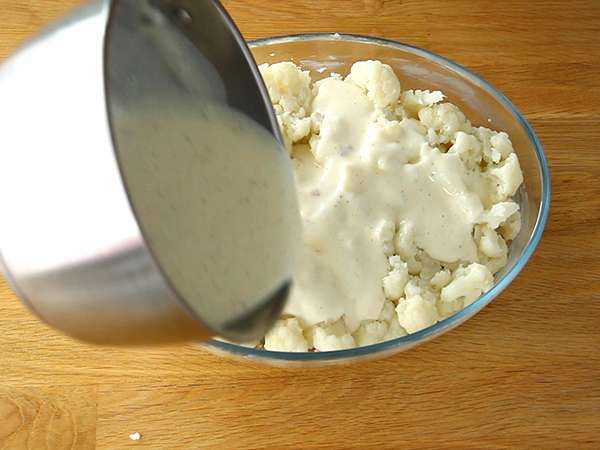 Gratin kembang kol - Persiapan langkah 5