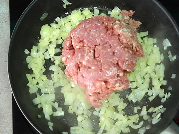 Moussaka gaya Yunani - Persiapan langkah 3