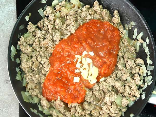 Moussaka gaya Yunani - Persiapan langkah 4