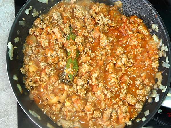 Moussaka gaya Yunani - Persiapan langkah 5