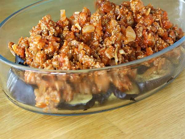 Moussaka gaya Yunani - Persiapan langkah 8