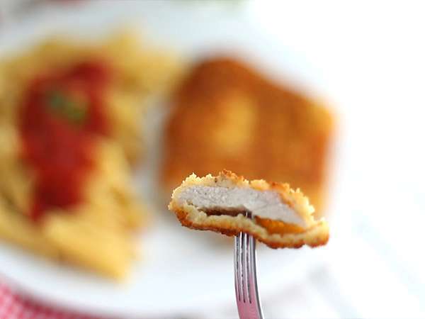 Eskalop daging sapi muda Milan - Persiapan langkah 5