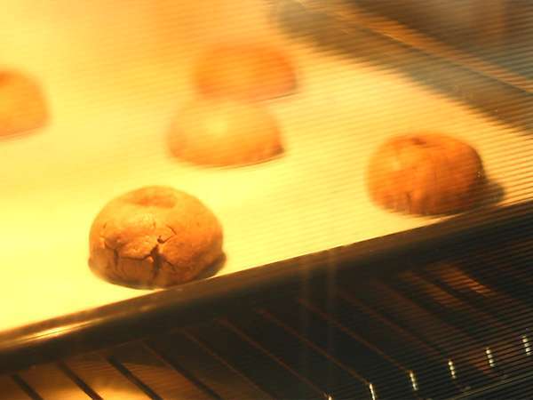 Biskuit Nutella - Persiapan langkah 4