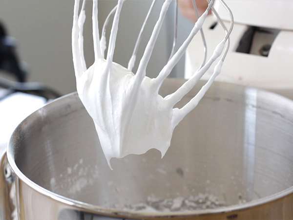 Meringue lolipop - Persiapan langkah 2