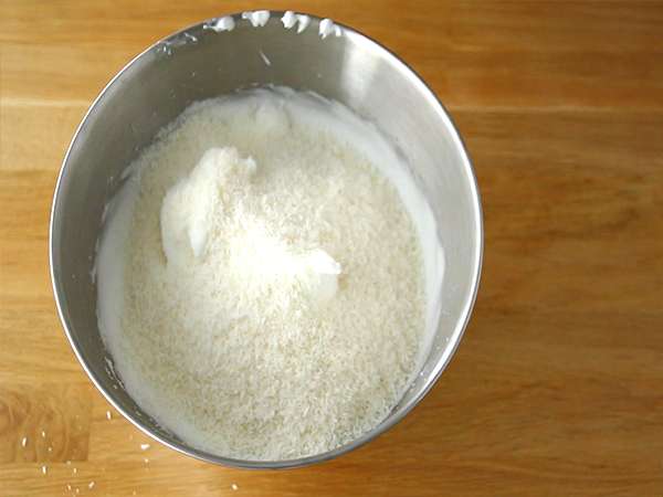 Batu-batu kelapa - Persiapan langkah 3