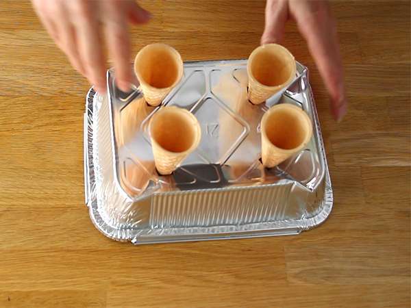 Brownies cemara - Persiapan langkah 1