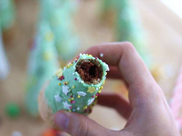 Brownies cemara - Persiapan langkah 9