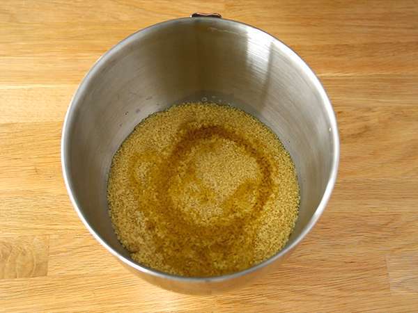 Couscous ayam tradisional Maroko - Persiapan langkah 4