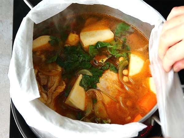 Couscous ayam tradisional Maroko - Persiapan langkah 5