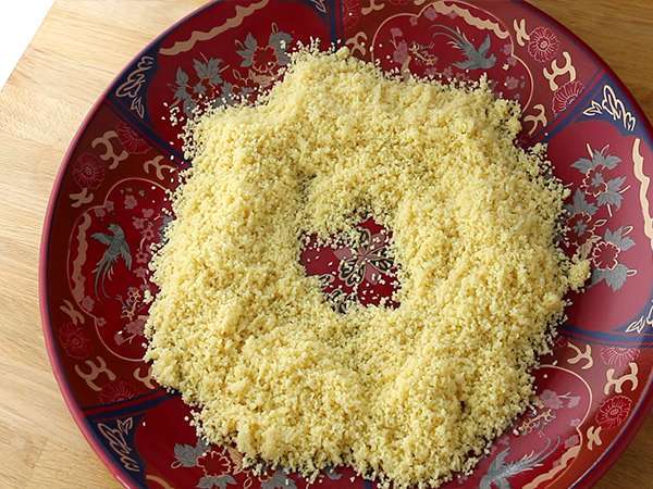 Couscous ayam tradisional Maroko - Persiapan langkah 9