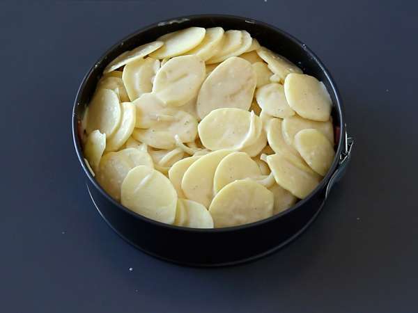 Kue raclette - Persiapan langkah 6