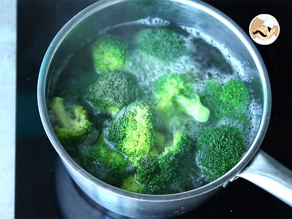 Kroket brokoli - Persiapan langkah 1