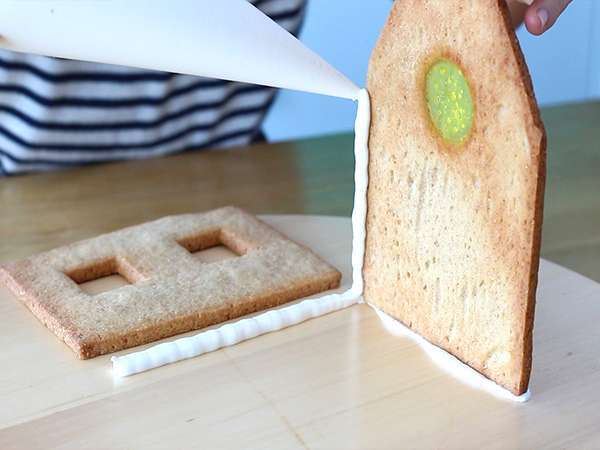 Rumah roti jahe untuk Natal - Persiapan langkah 7