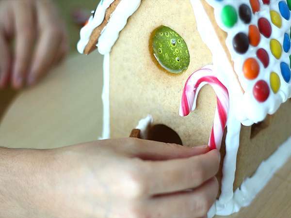 Rumah roti jahe untuk Natal - Persiapan langkah 11