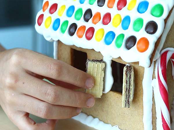 Rumah roti jahe untuk Natal - Persiapan langkah 12