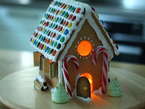 Rumah roti jahe untuk Natal - Persiapan langkah 14