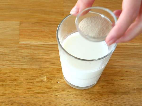 Donat cokelat - Persiapan langkah 1