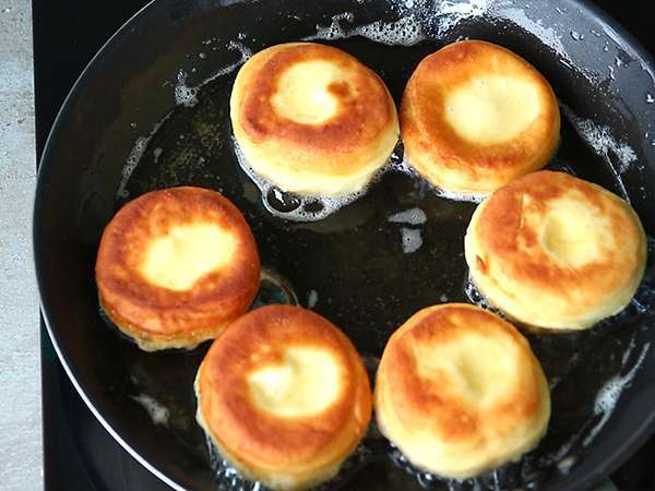 Donat cokelat - Persiapan langkah 8