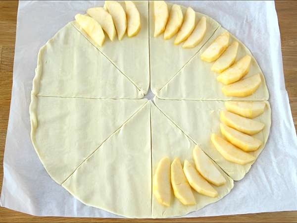 Mengekspresikan omset apel - Persiapan langkah 2