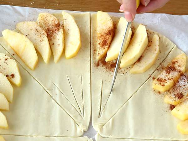 Mengekspresikan omset apel - Persiapan langkah 4