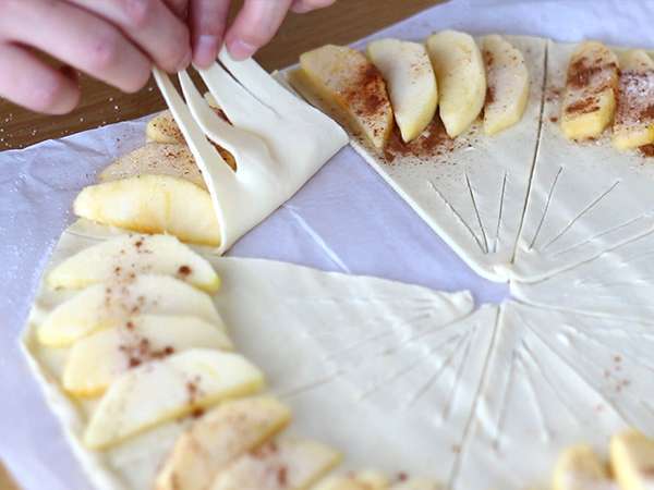 Mengekspresikan omset apel - Persiapan langkah 5