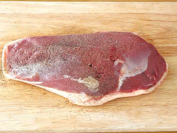 Dada bebek kering buatan sendiri - Persiapan langkah 1