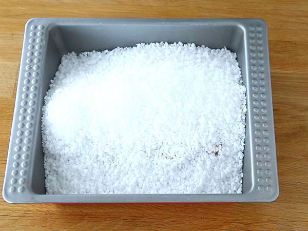 Dada bebek kering buatan sendiri - Persiapan langkah 3