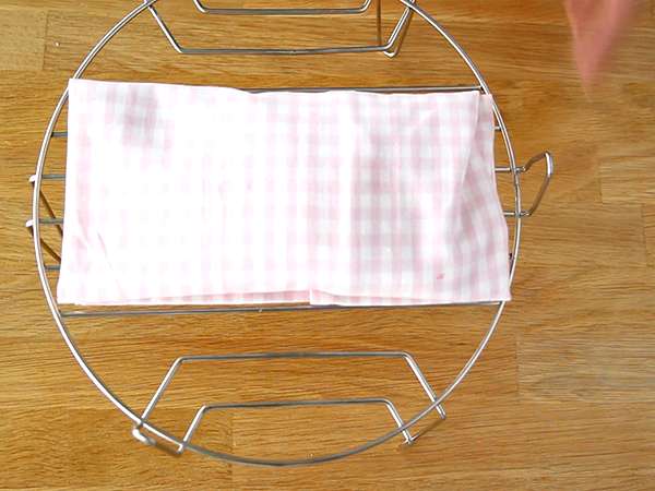 Dada bebek kering buatan sendiri - Persiapan langkah 5