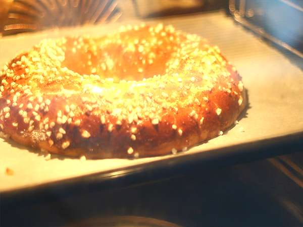 Brioche des rois selangkah demi selangkah - Persiapan langkah 8