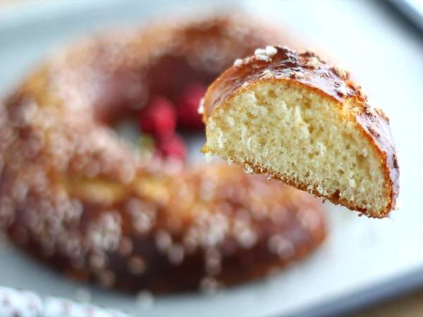 Brioche des rois selangkah demi selangkah - Persiapan langkah 9