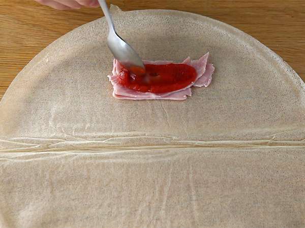 Mie pizza - Persiapan langkah 1