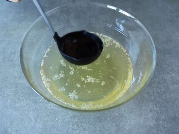 Sup sampanye, koktail yang meriah - Persiapan langkah 2