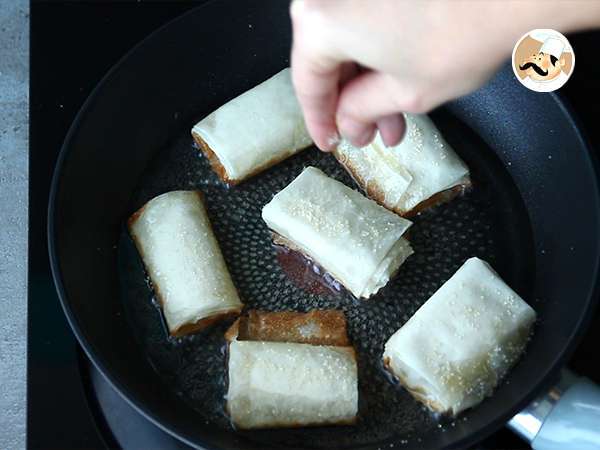Keripik pisang dengan kue filo - Persiapan langkah 5
