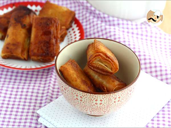 Keripik pisang dengan kue filo - Persiapan langkah 6