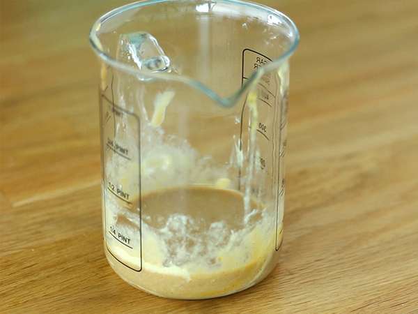 Mayones buatan sendiri yang mudah - Persiapan langkah 3