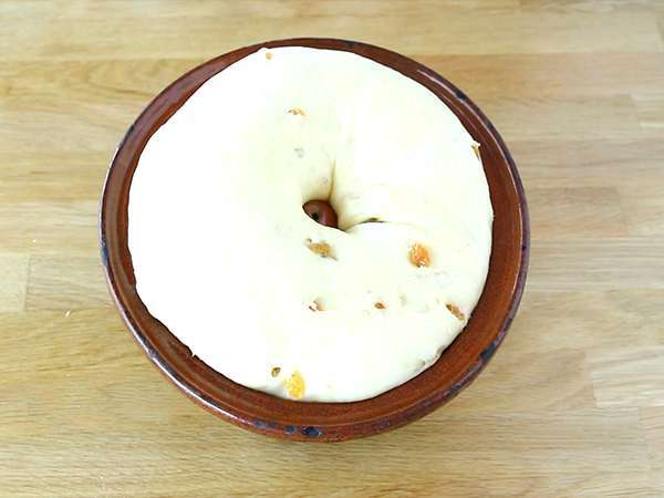 Alsatian Kougelhopf - Kouglof - Persiapan langkah 5