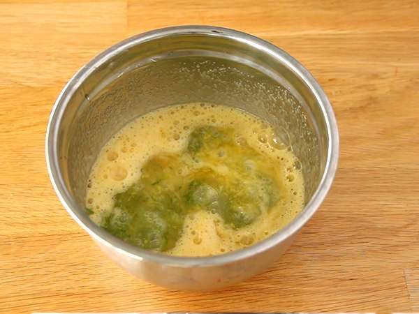 Kue keju Mojito - Persiapan langkah 4