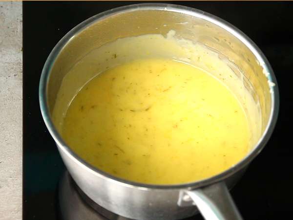 Kue keju Mojito - Persiapan langkah 5