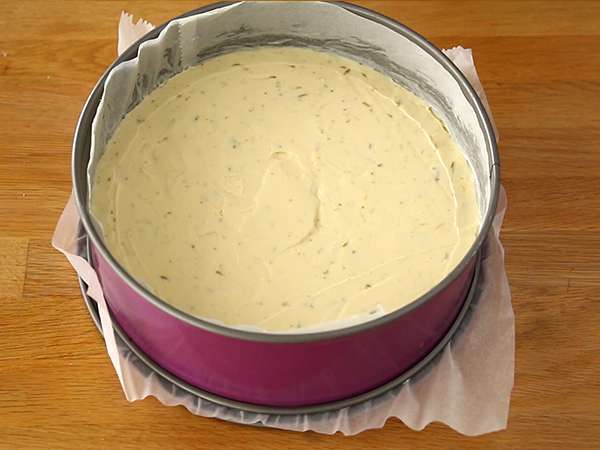 Kue keju Mojito - Persiapan langkah 7
