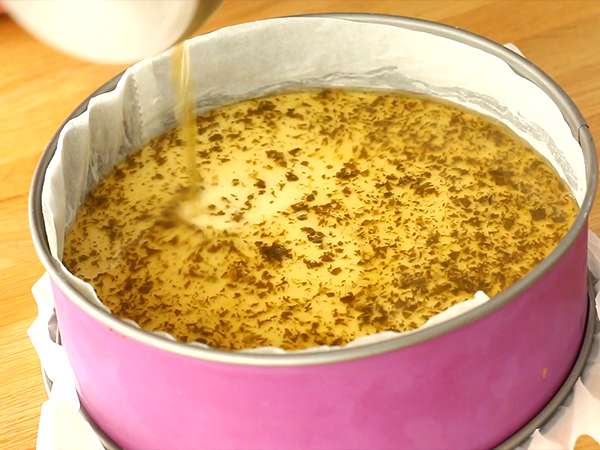 Kue keju Mojito - Persiapan langkah 9