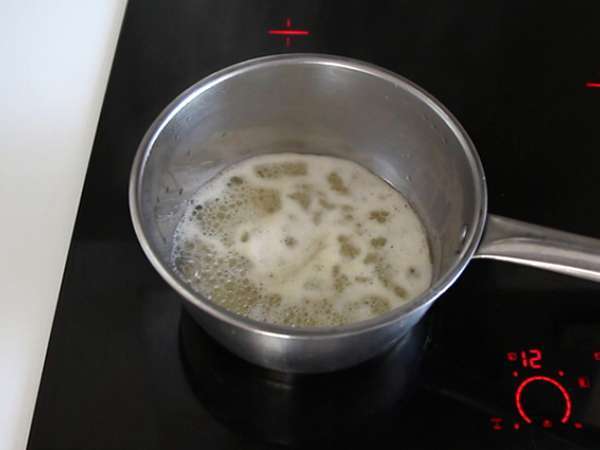 Gougères keju yang mudah - Persiapan langkah 1