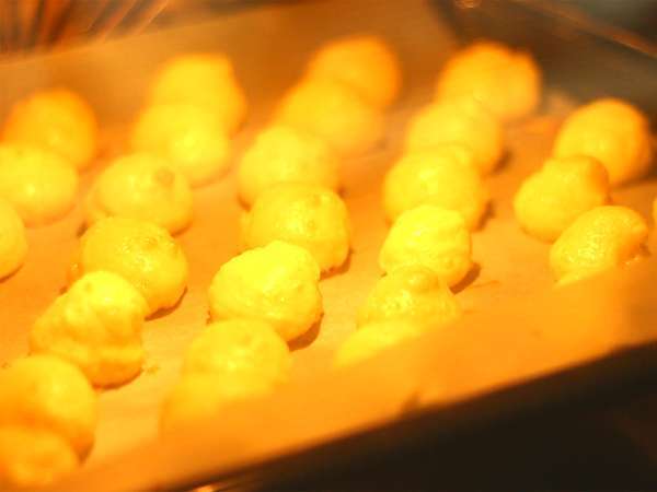 Gougères keju yang mudah - Persiapan langkah 5