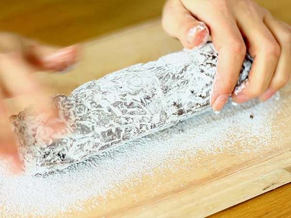 Sosis cokelat - Persiapan langkah 5