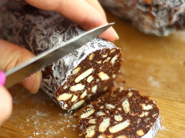 Sosis cokelat - Persiapan langkah 6