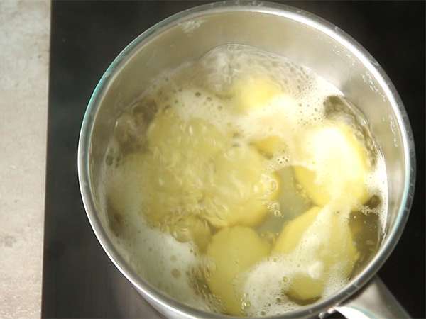 Kroket raclette - Persiapan langkah 1