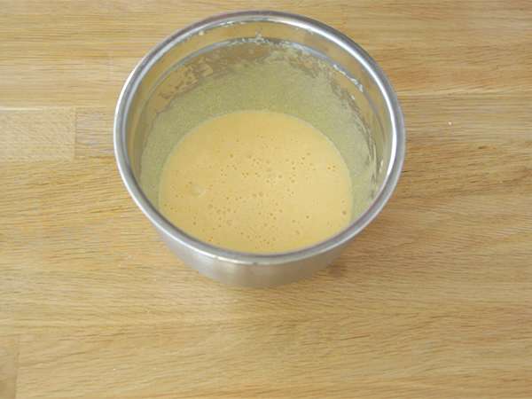 Kue gulung Nutella - Persiapan langkah 1